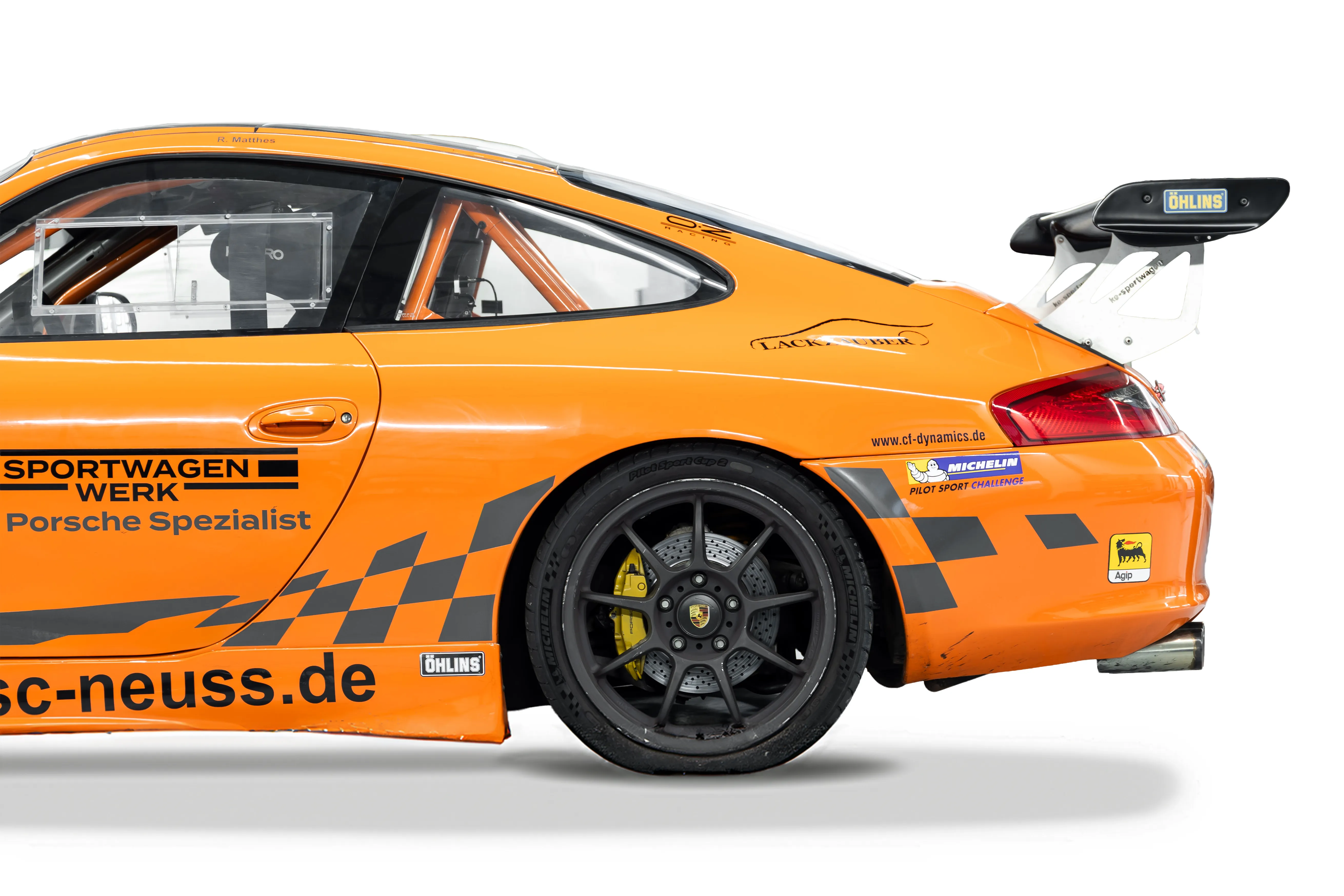 Porsche 996 freigestellt