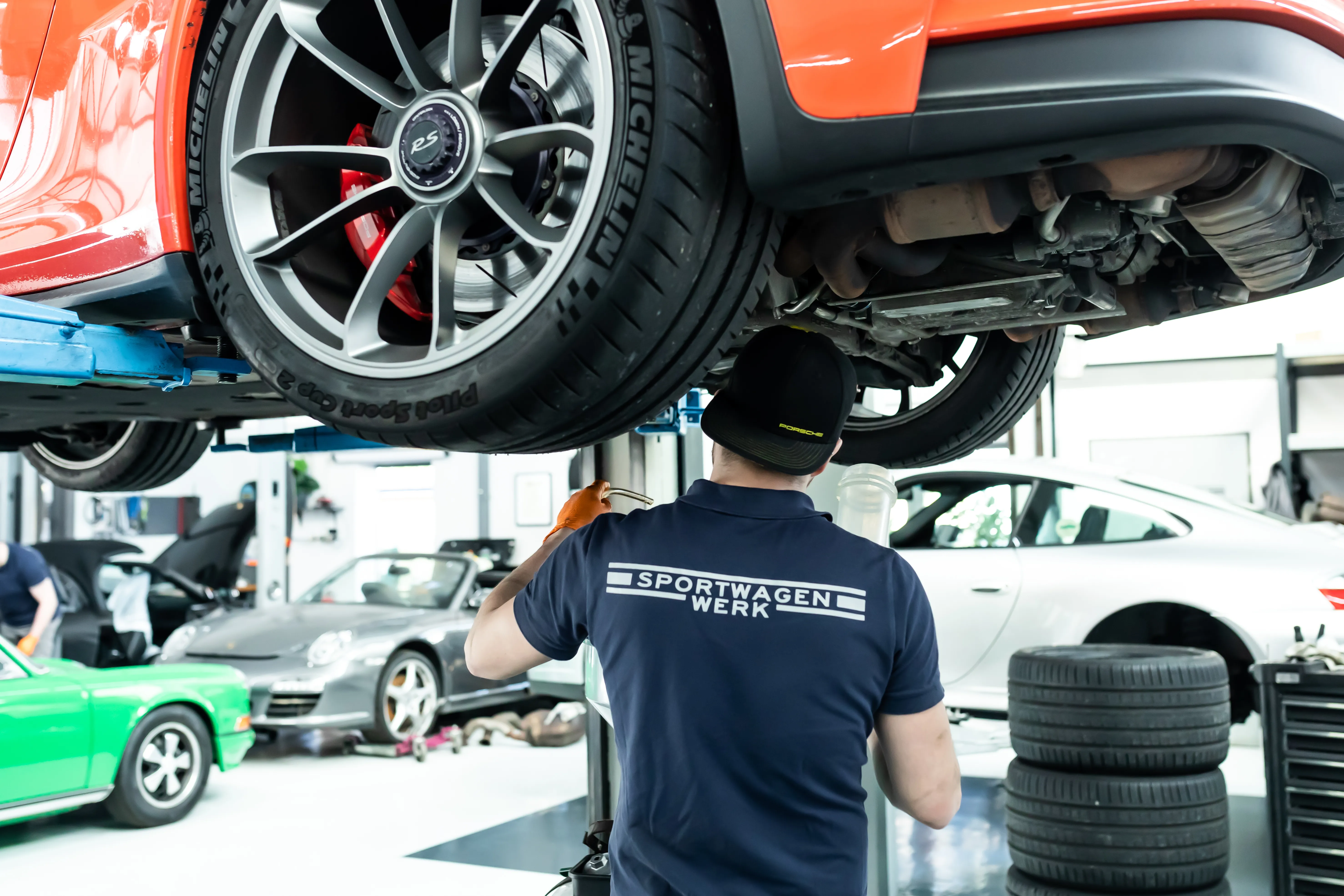 Getriebeinstandsetzung in der Werkstatt