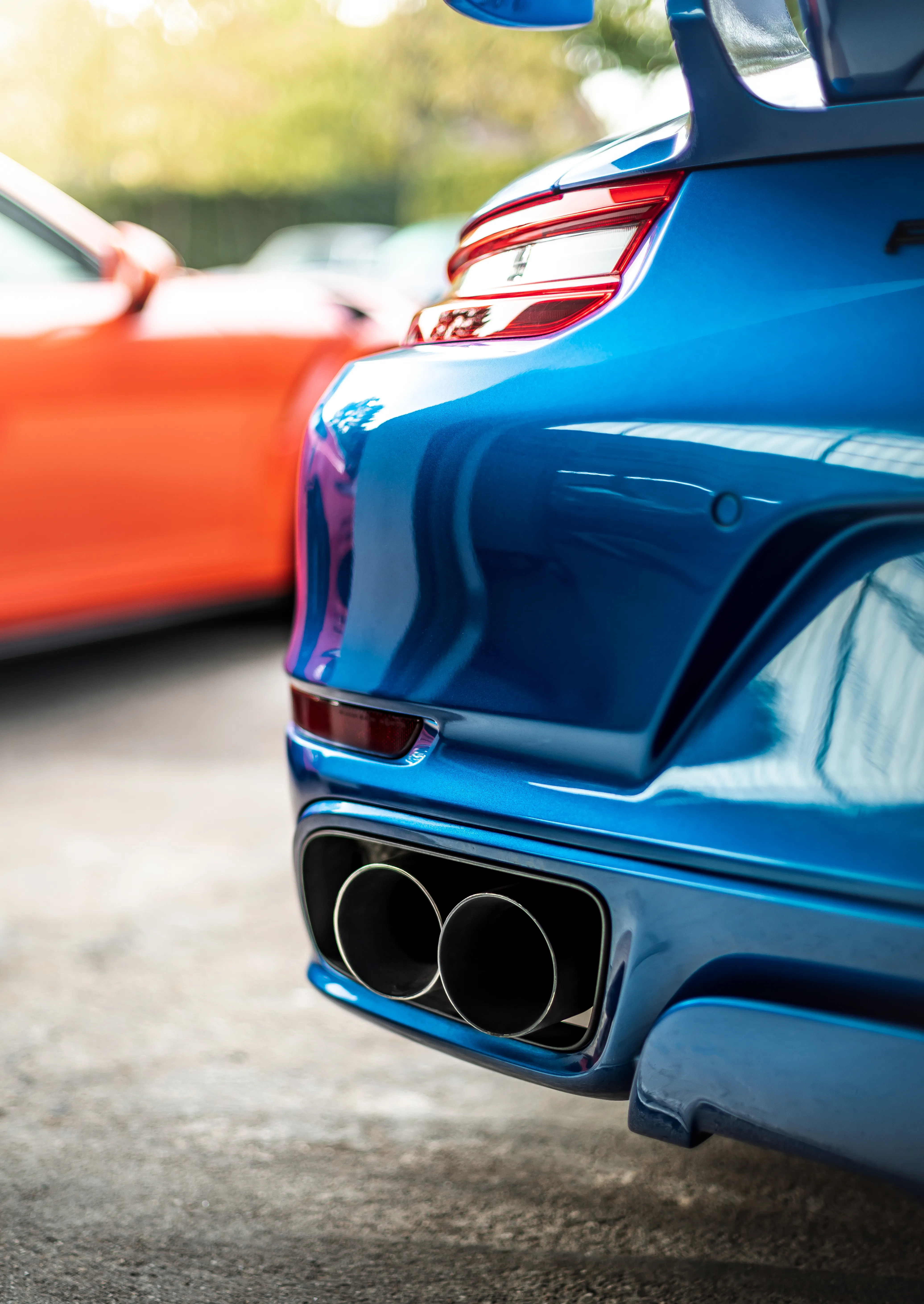 TechArt Porsche 911 991.2 Turbo S Auspuff Doppelendrohr Detail