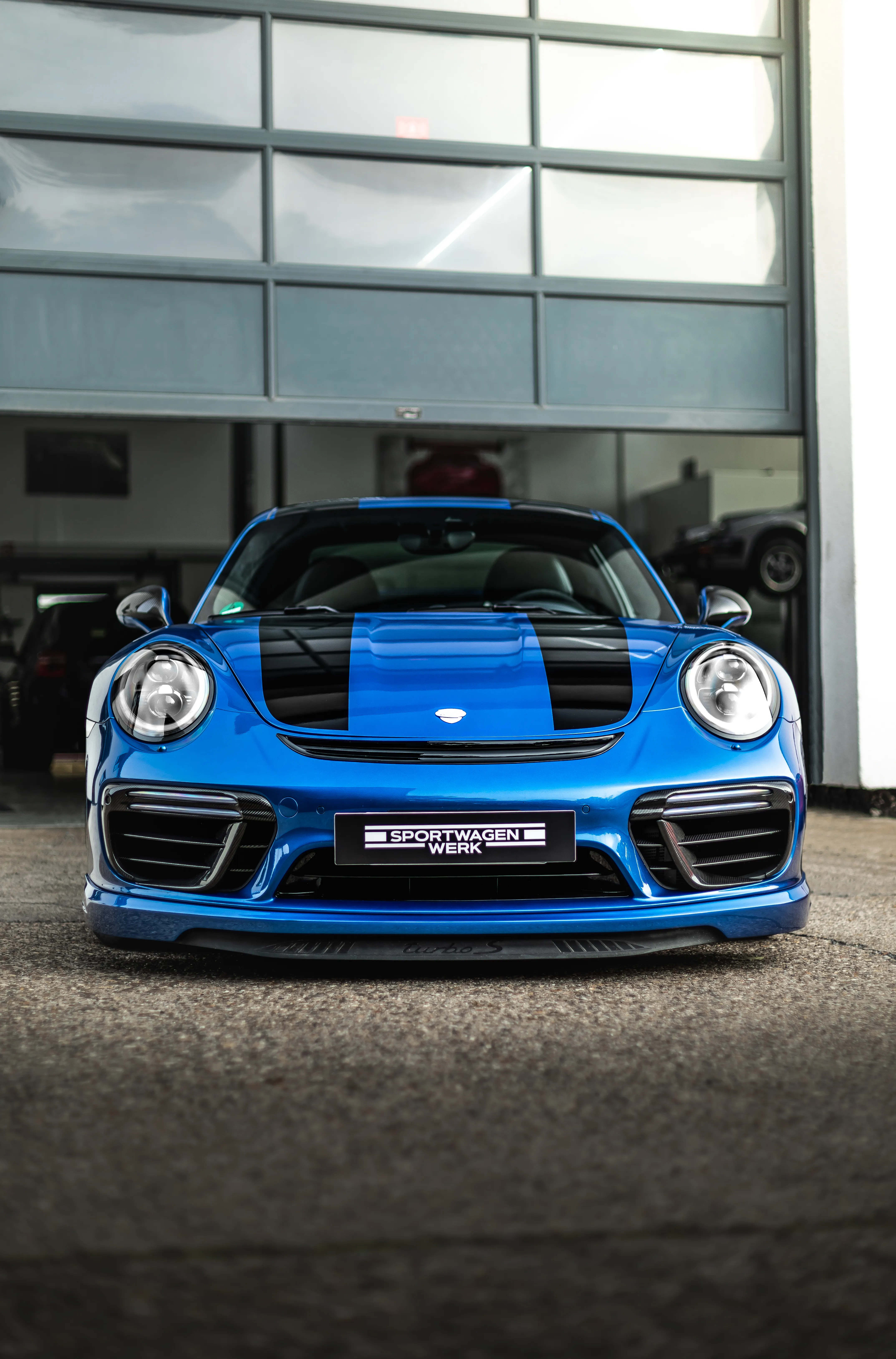 TechArt Porsche 911 991.2 Turbo S Frontansicht gerade