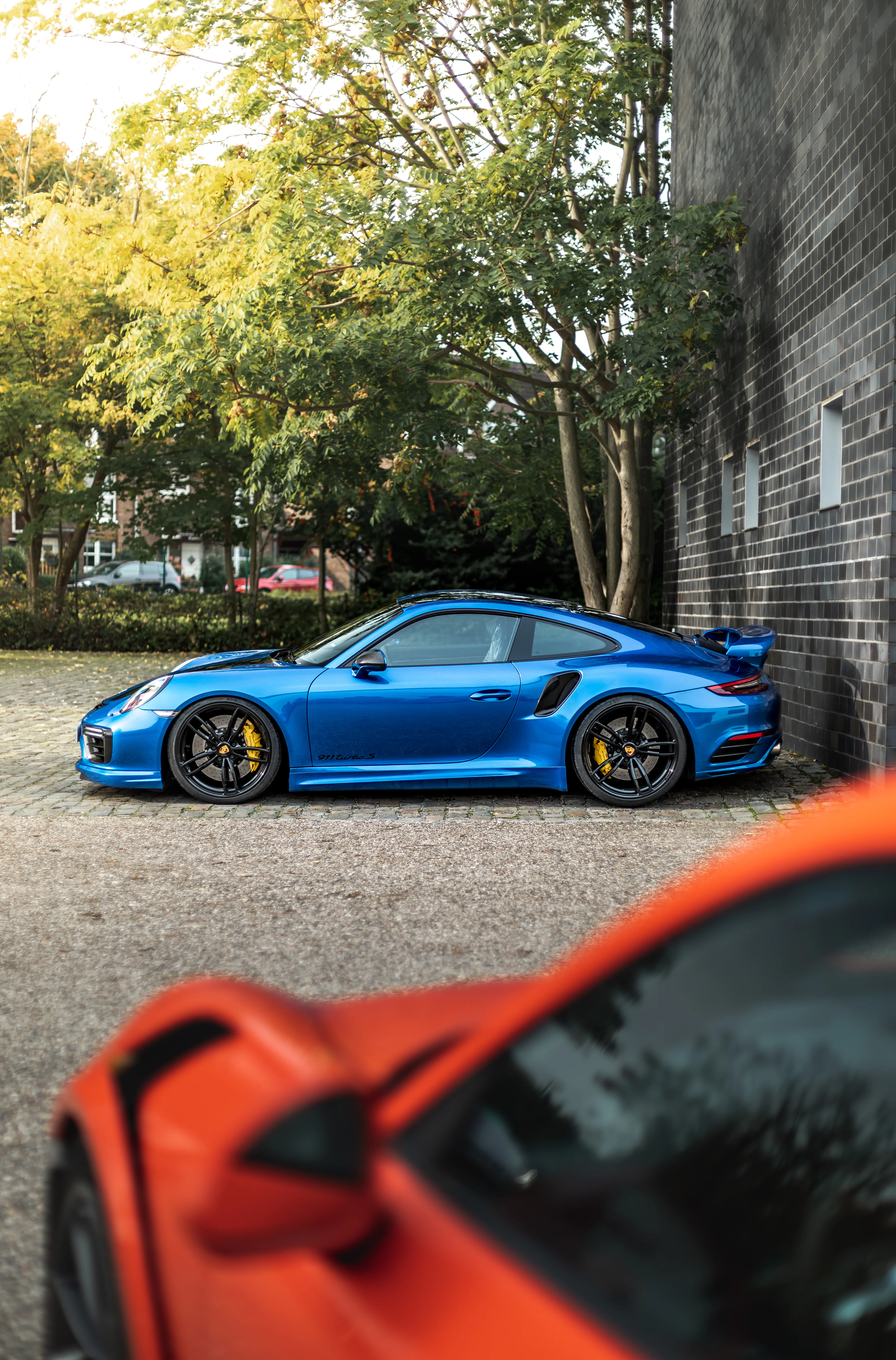 TechArt Porsche 911 991.2 Turbo S Seitenansicht outdoor